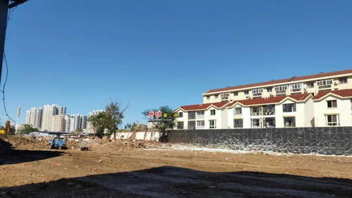 拆 廊坊銀河路這一片門臉 平房已成平地 附 工程示意圖