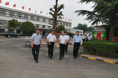 農發行河南省分行黨委書記、行長謝文蒞臨林河酒業和銀河棉業調研