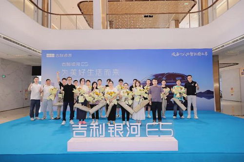 好生活 夠安全 吉利銀河e5集體交付儀式成都站 圓滿落幕