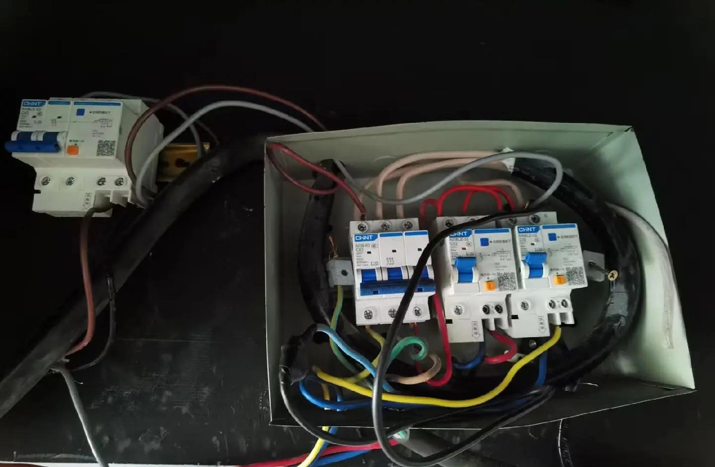 電氣維修 四小時激戰，解決漏電故障